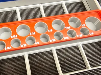 Gridfinity NEIKO SAE Hex Bit 13-Piece Sockets