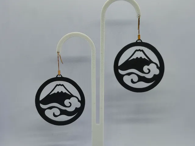 Aretes Olas del Fuji