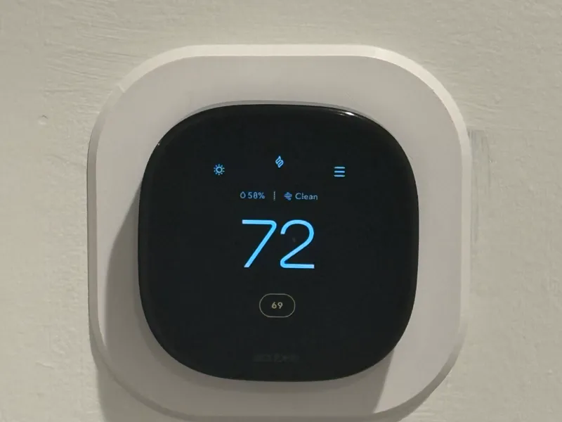 Ecobee Premium Thermostat Minimal Wall Trim