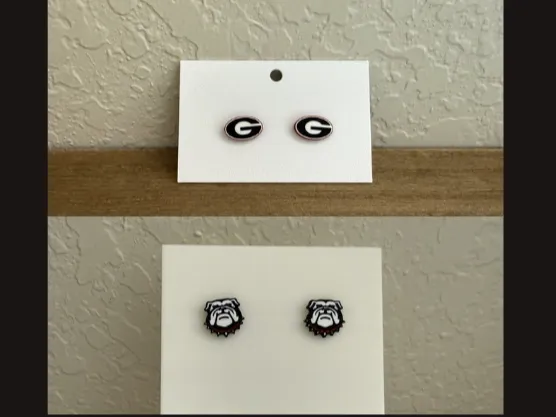 Georgia (UGA) Stud Earrings