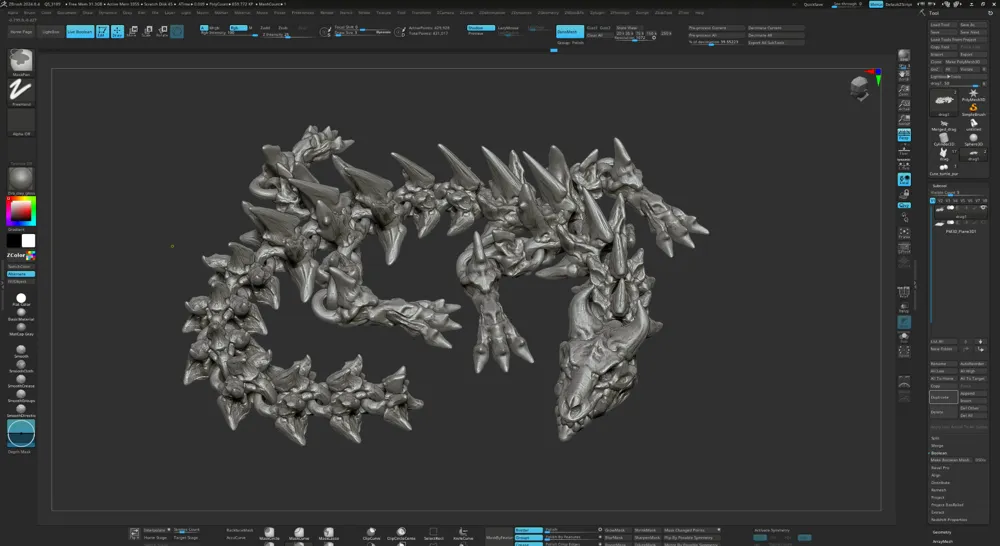 Bone Dragon flexible toy - Free 3D Print Model - MakerWorld