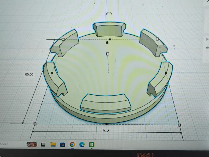 60mm wheel center cap