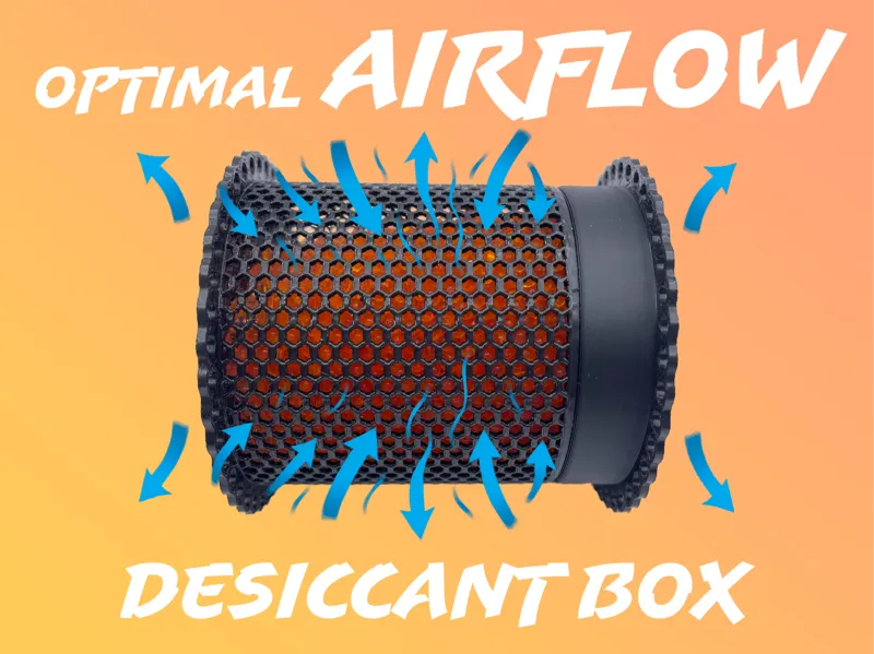 Optimal Airflow Silica Box / Desiccant Holder