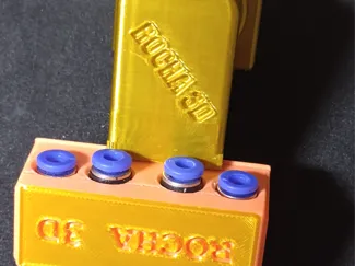 suporte guia para tubos Ptfe