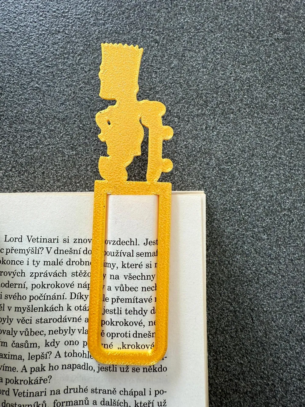 Bart bookmark - Free 3D Print Model - MakerWorld