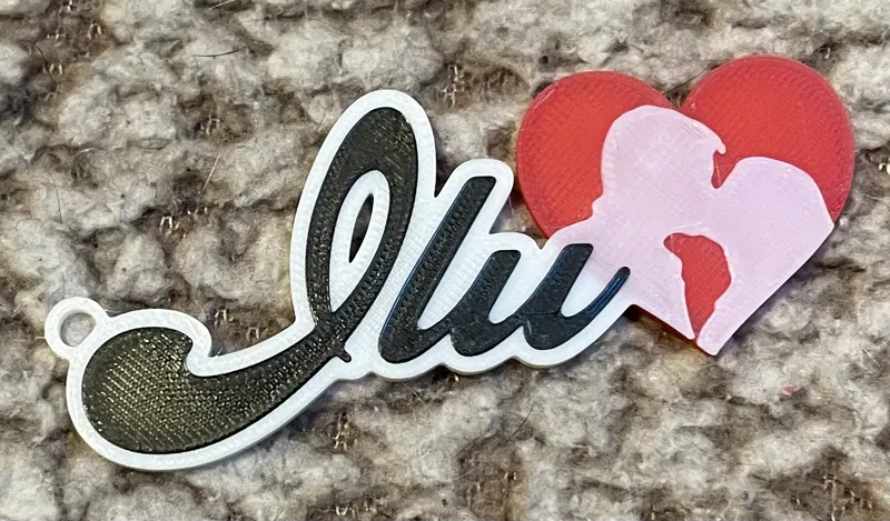 KEYCHAIN I LOVE YOU