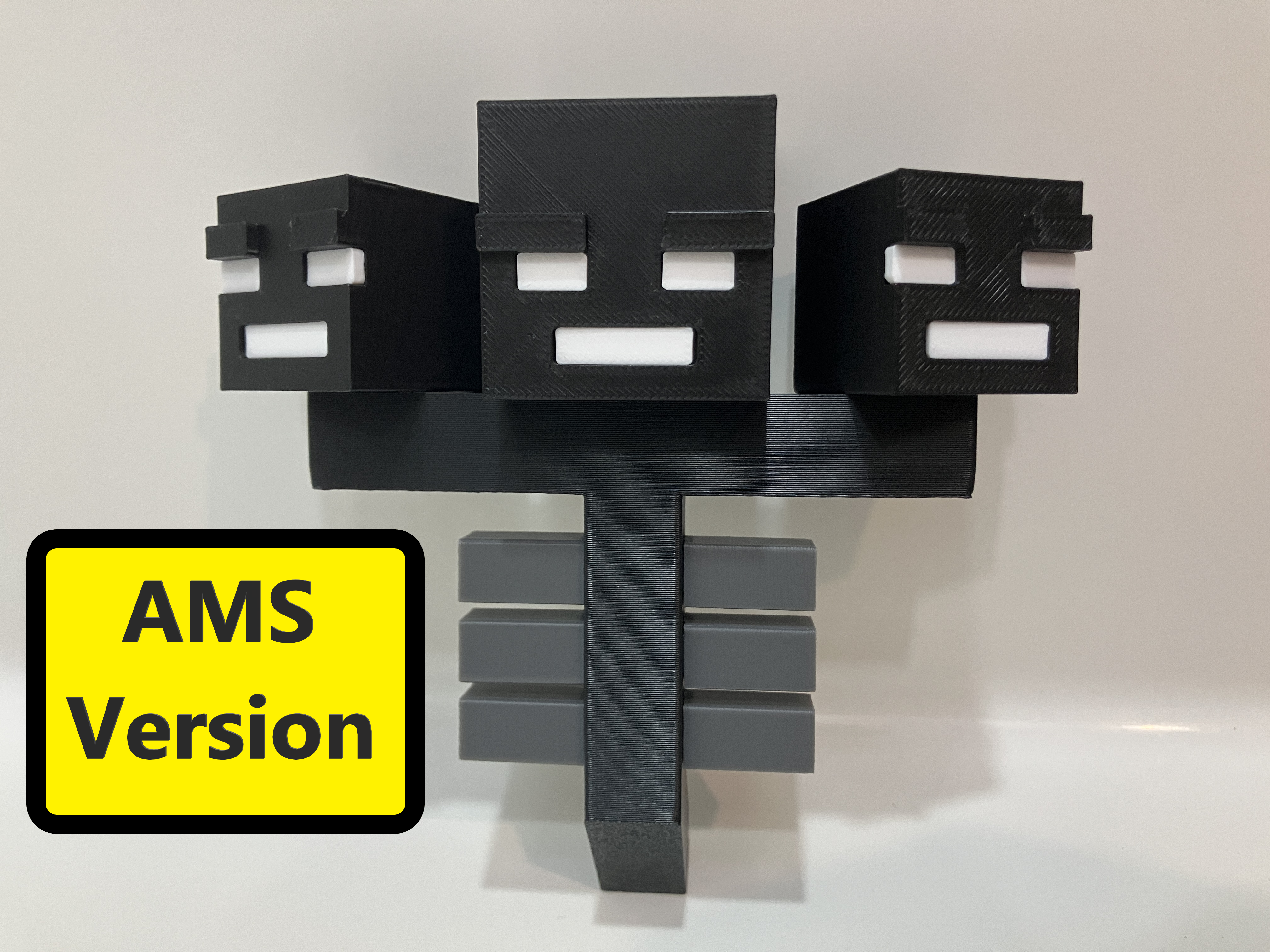 Miniatura 1 do modelo 3D Minecraft Wither