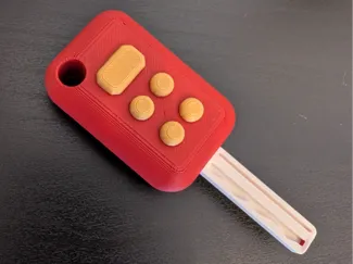 Toy car key