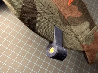 Mini hat clip light