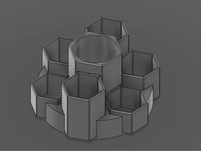 Hex Desk Organizer