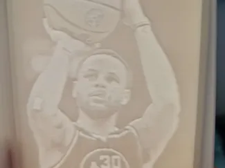 Steph Curry Lithophane