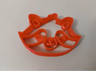 Racoon cookie cutter