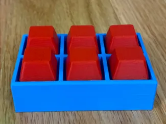 6 key clicker fidget