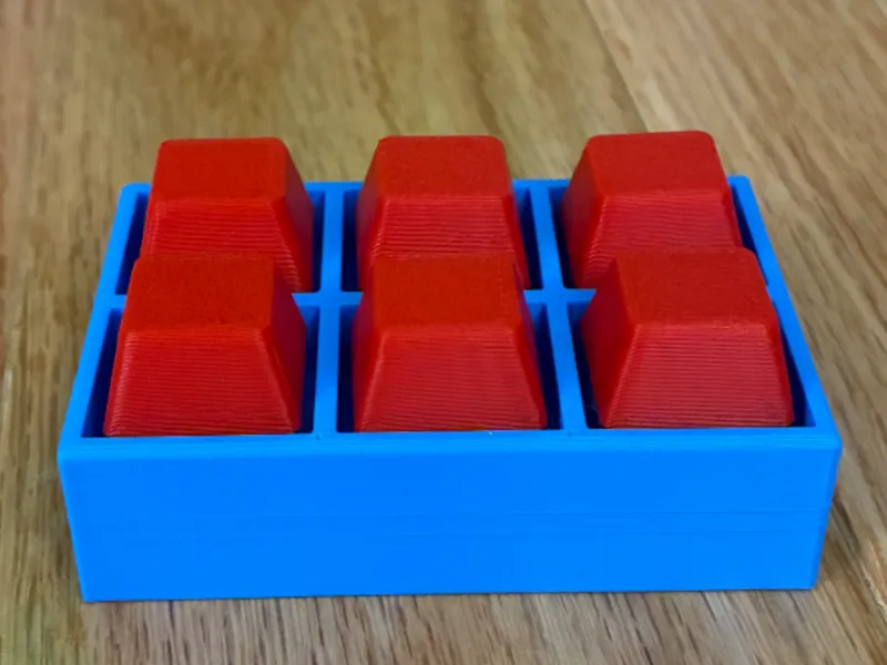 6 key clicker fidget