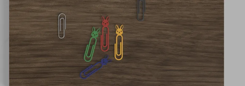 Paperclip Bunny