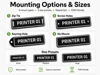 0.2mm layer, 2 walls, 15% infill