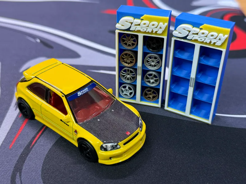[0.2MM] 1:64 Spoon Sports - Rim Display 