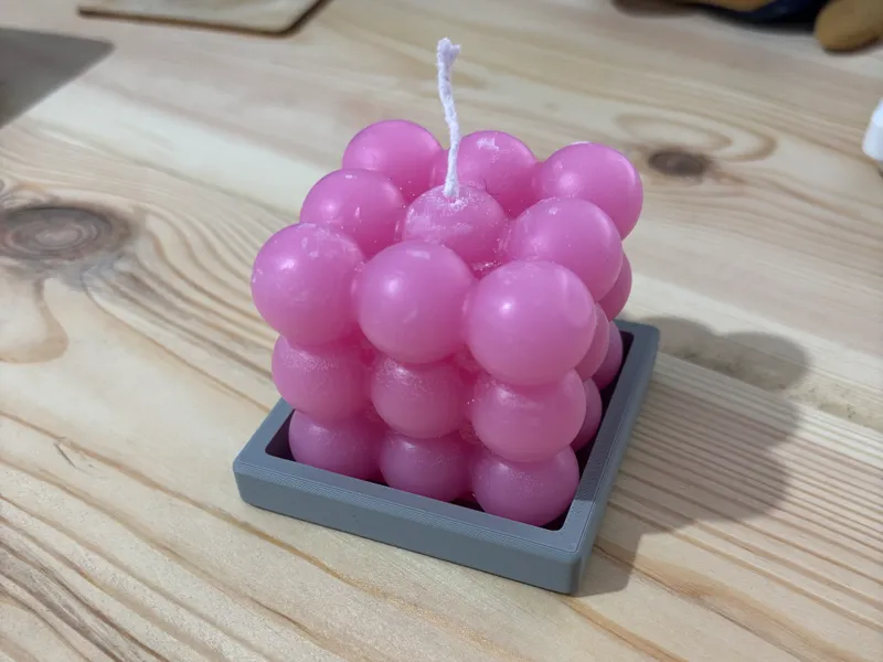 Square Candle Holder