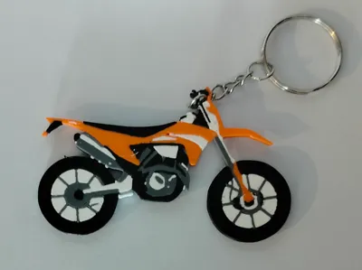 moto croos keychain