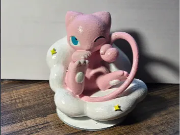 Mew on cloud