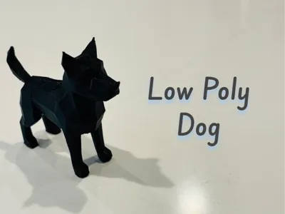 Low Poly Dog