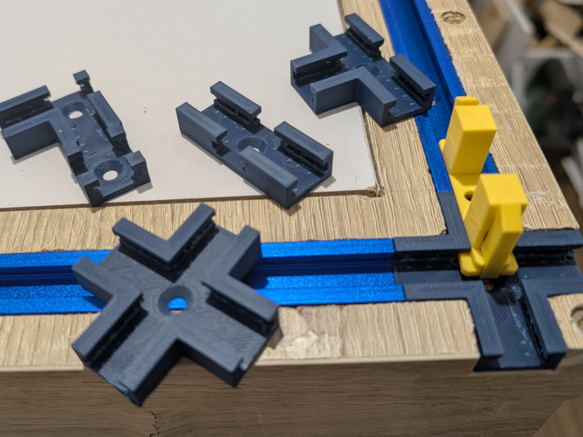 T19 T-Track (3/4" x 3/8")  junction pieces