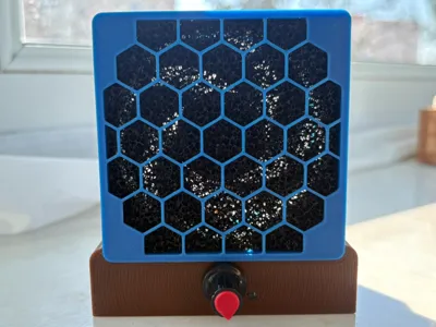 Minimalistic & compact fumes extractor with filter