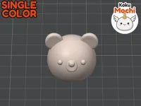 Koku Mochi Clicker Bear Basic Single Color