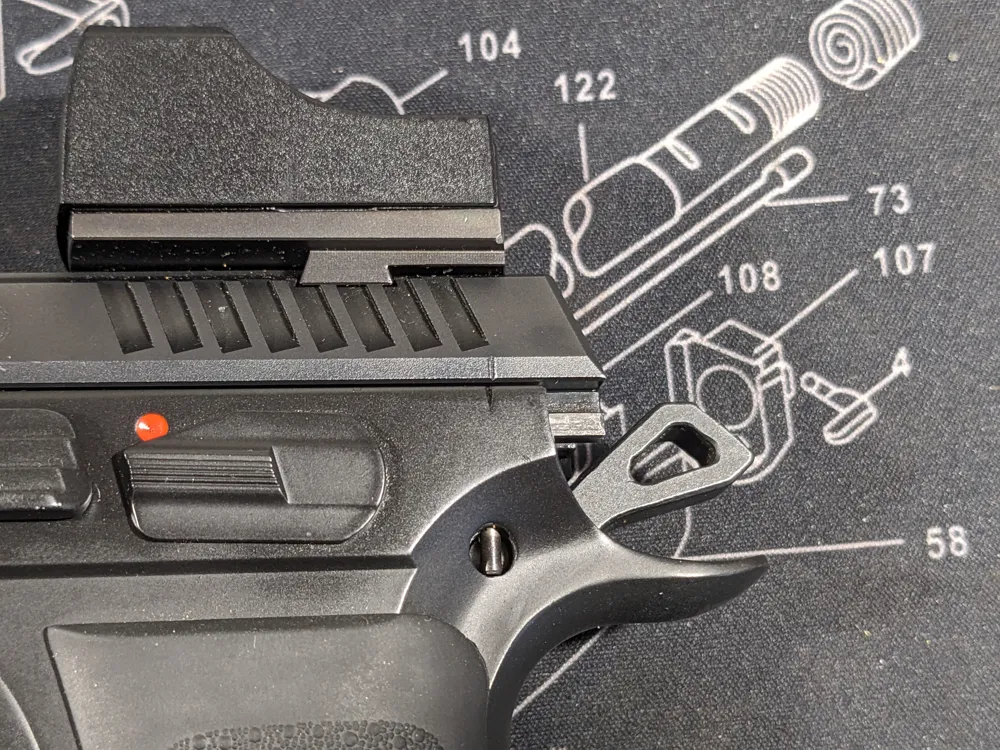 Cz Helper CZ Shadow 2 Disassembly Helper - Free 3D Print Model - MakerWorld