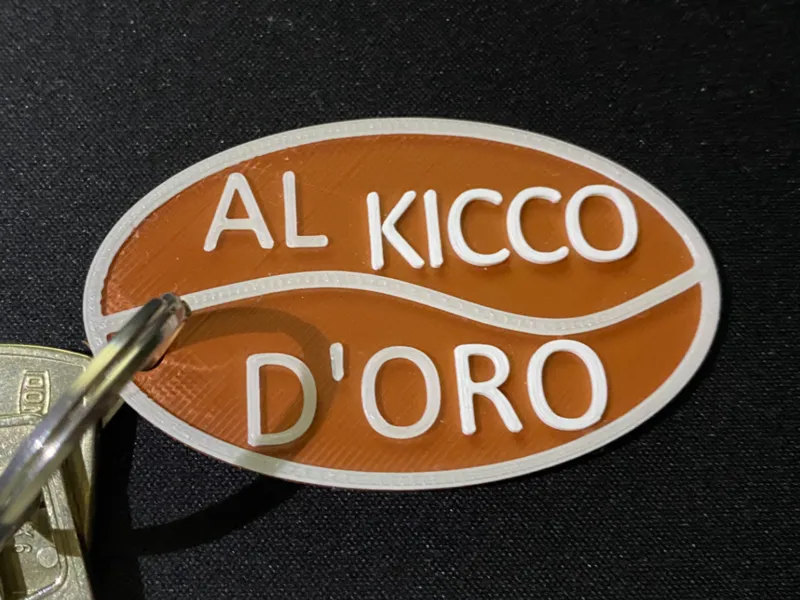 Portachiavi AL kikko D'Oro Aldo Giovanni e Giacomo