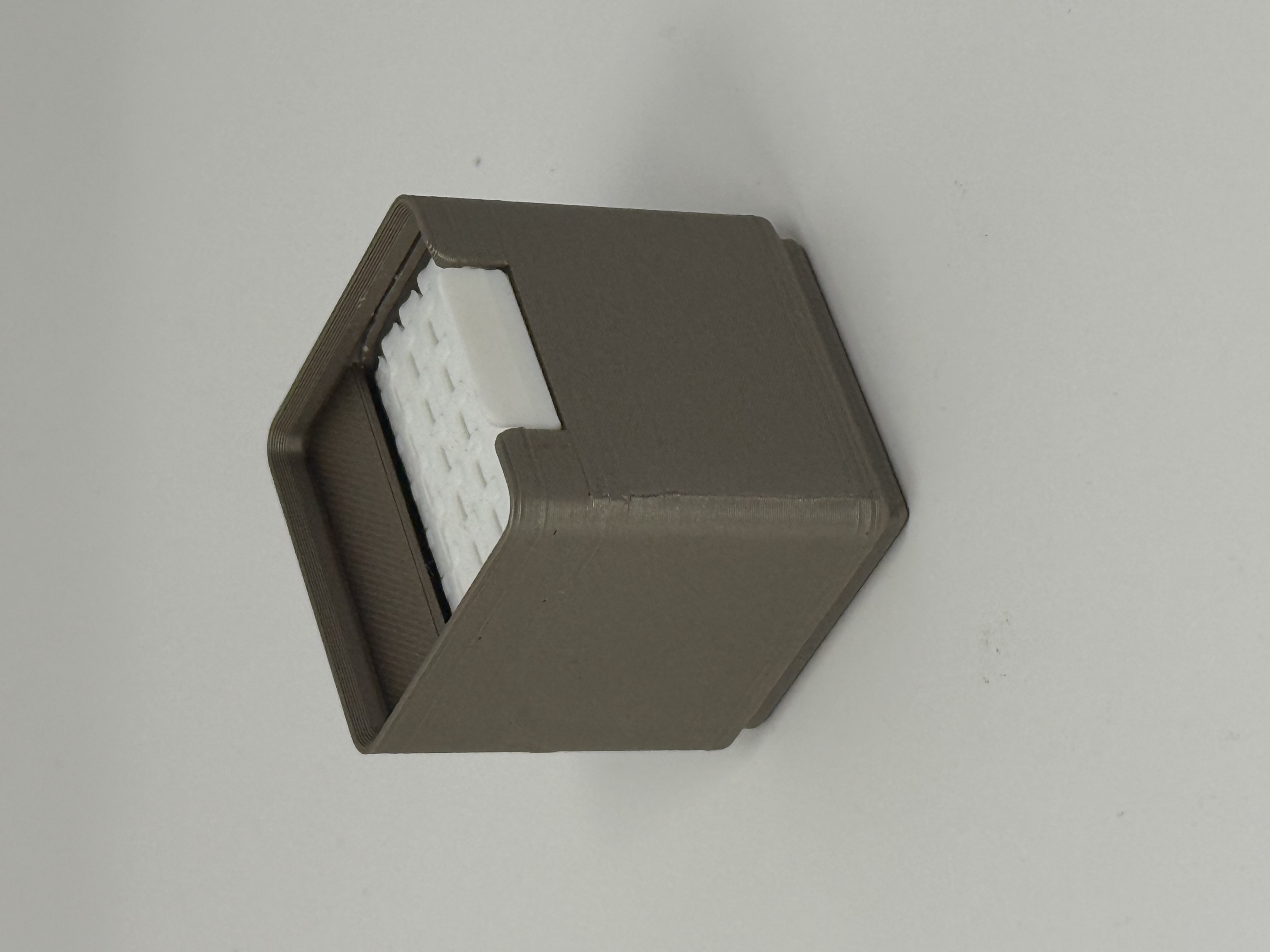 Miniatura 1 do modelo 3D Gridfinity bin (stackable) with roller lid