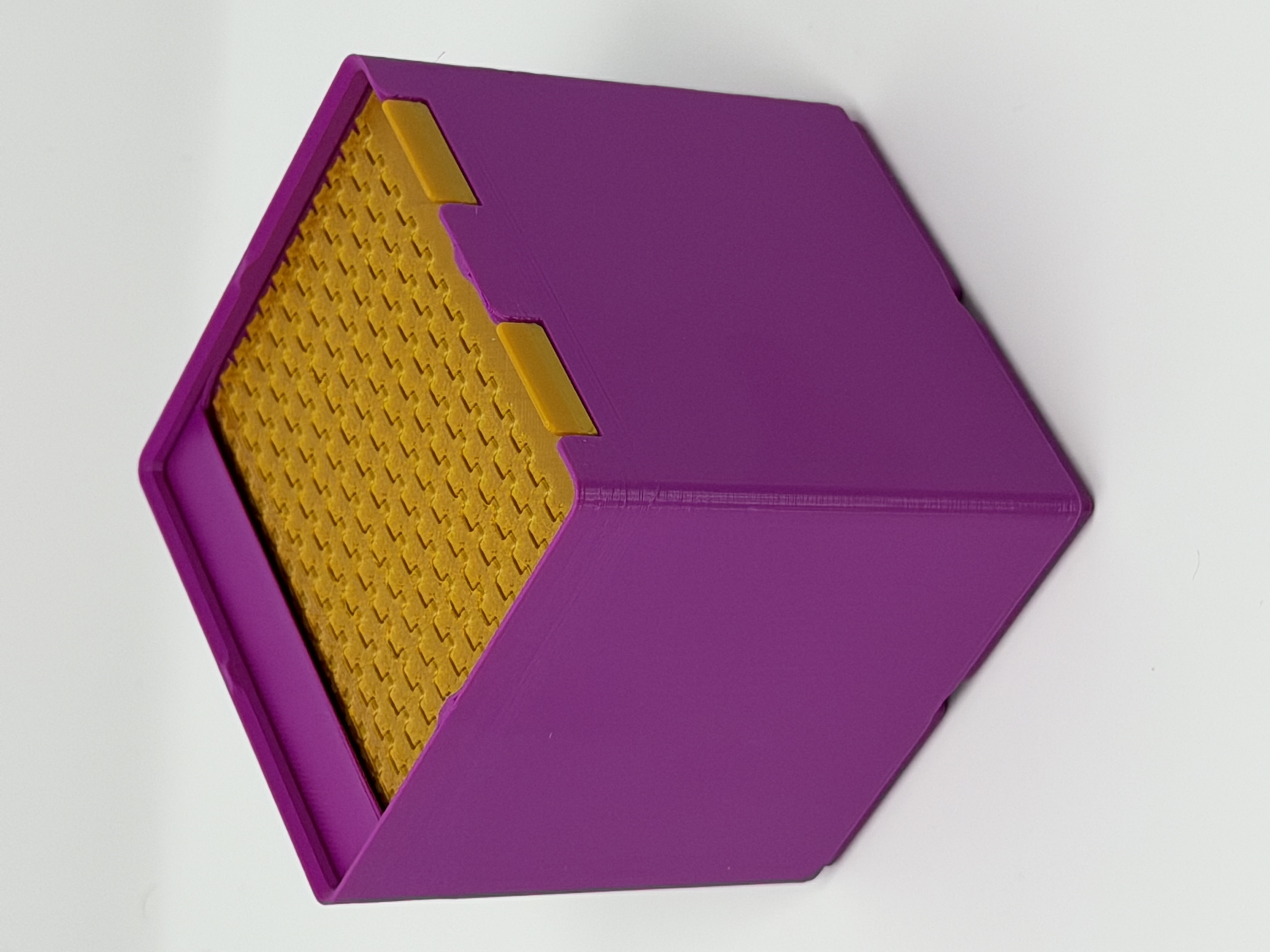 Miniatura 5 do modelo 3D Gridfinity bin (stackable) with roller lid