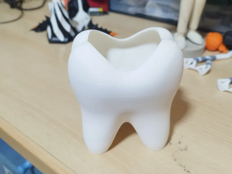 lapicero o para guardar los cepillos de dientes