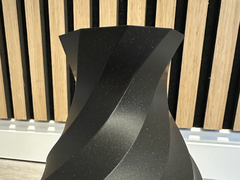 Spiral Polygon Vase