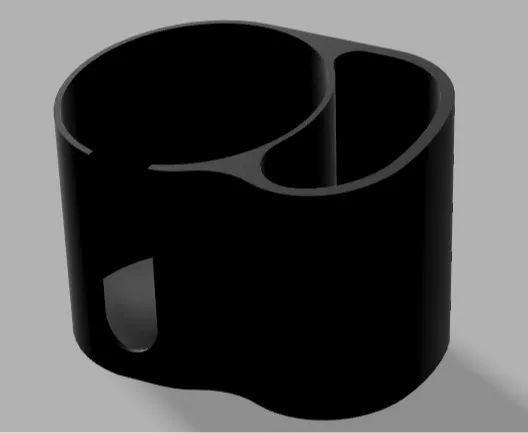 Wattepad + Q-Tip Aufbewahrung / Becher