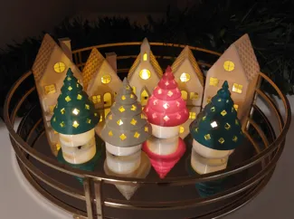 LED Tea Light Christmas Tree