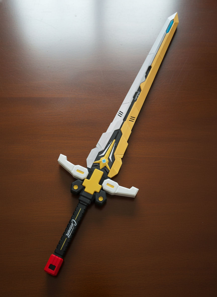 Miniatura 3 do modelo 3D 骑士之剑（V2版本）