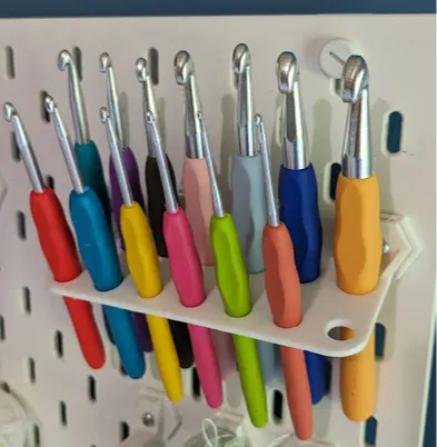 Pegboard Large Hole Crochet Mount