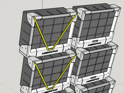 Drawer Parts Organizer, Sci-Fi Industrial Style