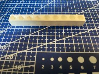 Screwdriver hex bit holder (1x9)