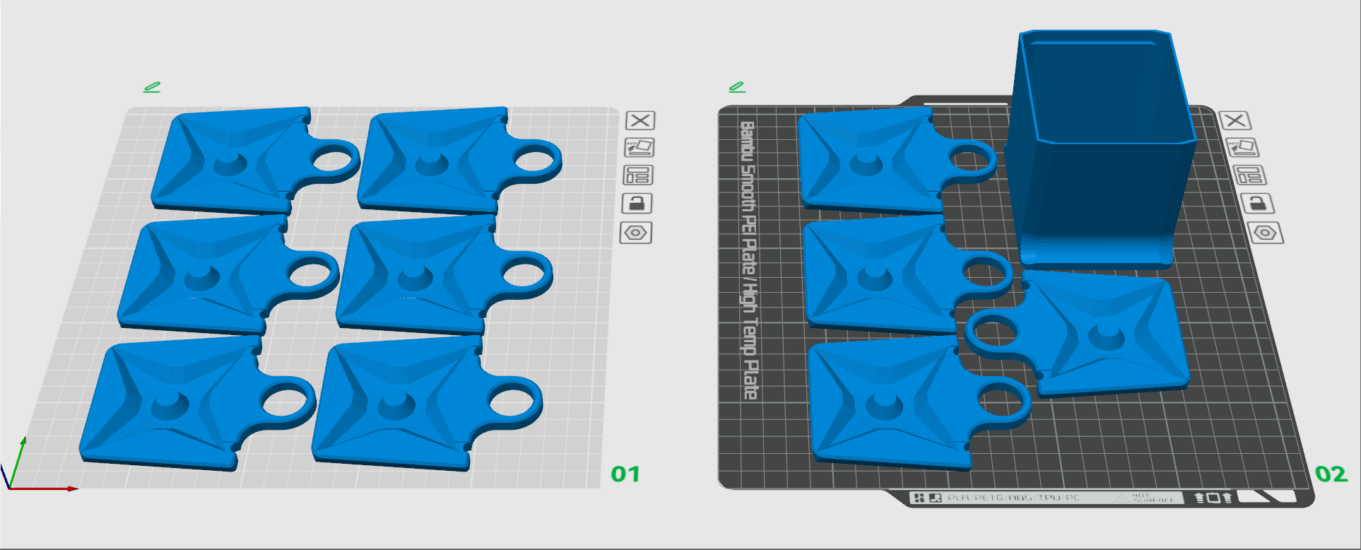 Miniatura 6 do modelo 3D 寒冰飞镖冰格