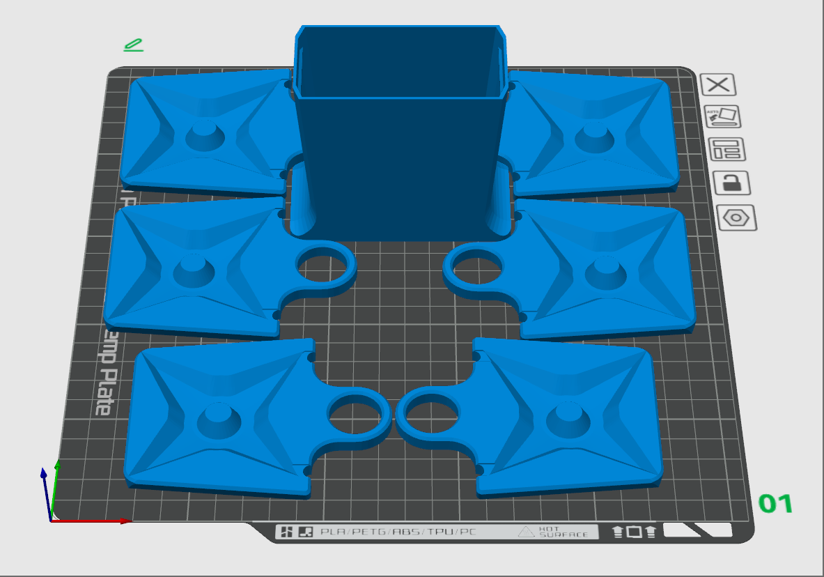 Miniatura 4 do modelo 3D 寒冰飞镖冰格