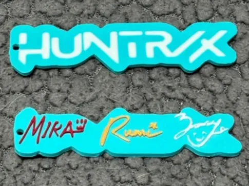 Huntrix Signed Keychain