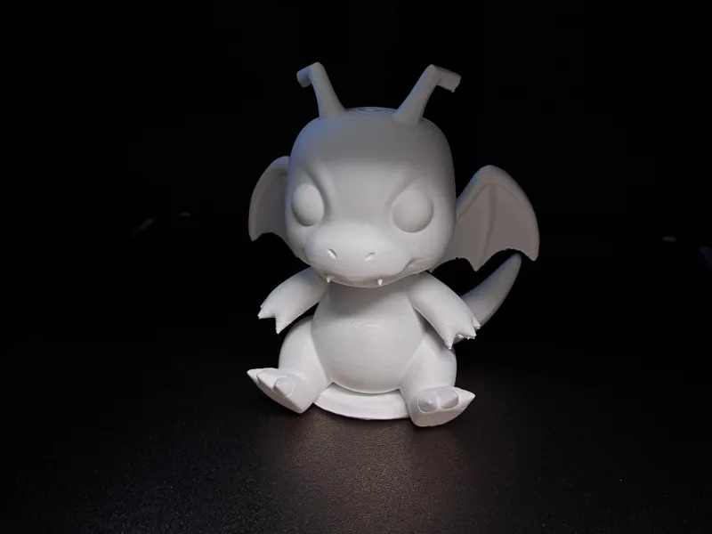 Dragonite Inspired Chibi Figure
