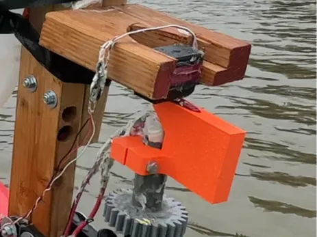 Servo Horn to Trolling Motor - Kayak Steering v3