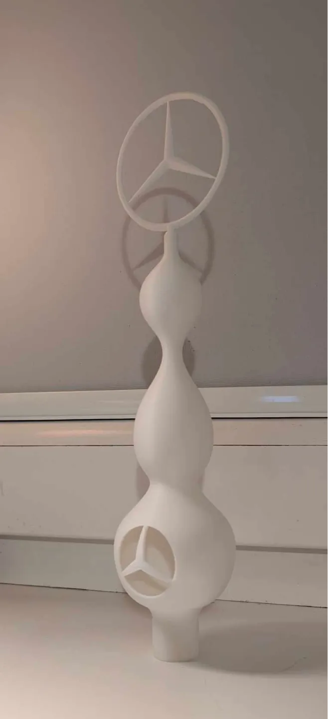 Mercedes-Benz Christmas tree topper