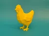 Single Hen - Low Poly Chicken Family - PLA Basic