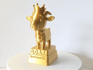 GOAT trophy - Greatest of all time award