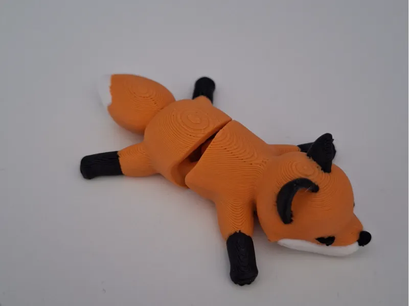 Flexi Fox Model Toy