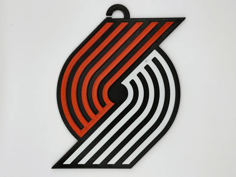 Portland Trail Blazers (Rip City) Pendant & Chain